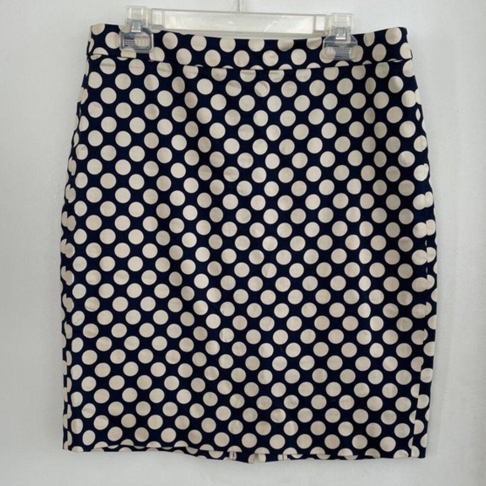 Polka dot pencil JCrew Skirt